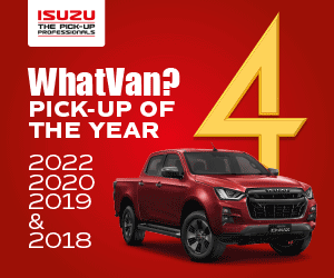 Isuzu D-Max named What Van? Pick-up of the Year 2022