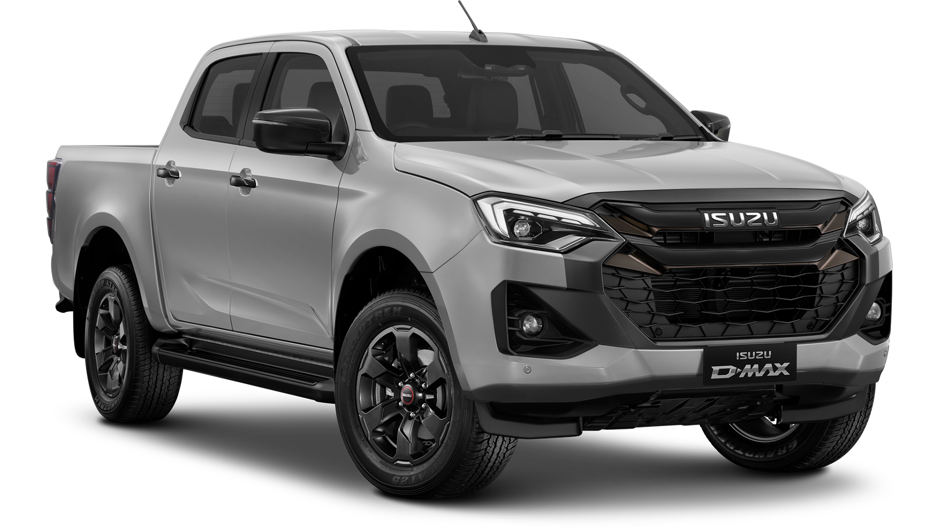 Isuzu-24MY-V-Cross-Double-Cab-Mercury-Silver-front-3-4-Shot_MY24-V-Cross_Front_Mercury-Silver-Met_6621